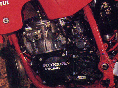 Le moteur de la 250 HRC de Jean-Michel