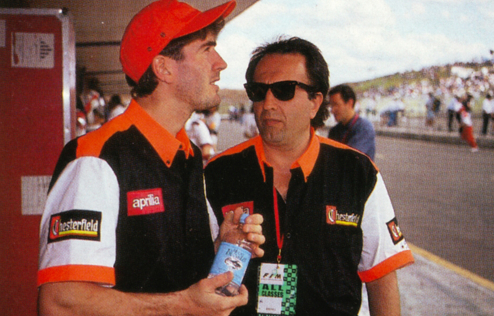 JMB avec son team manager Carlo Pernat