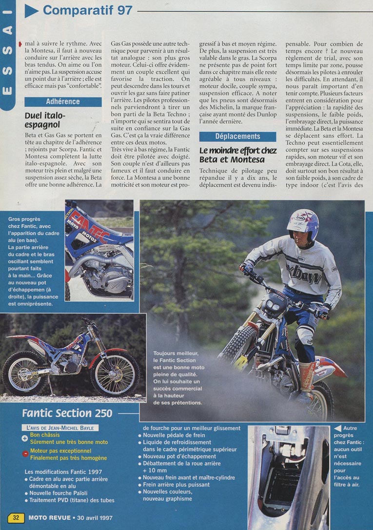 La page 32 du Moto Revue N°3279