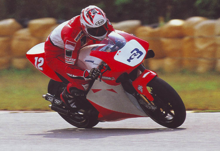 Jean-Michel Bayle sur la KR3 en 1997