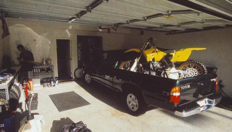 JMB dans son garage aux USA