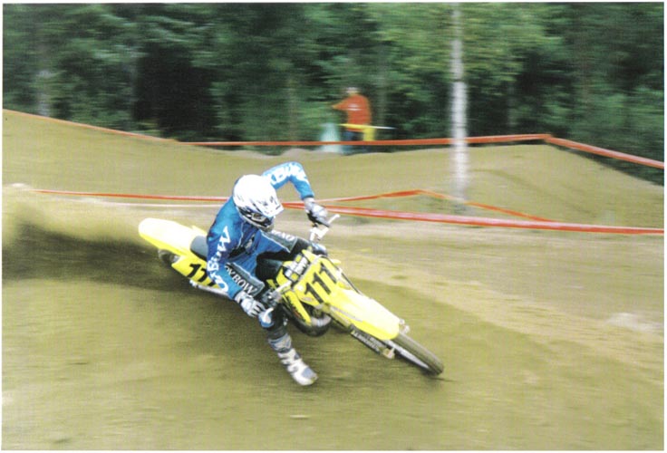 Jean-Michel en action lors du Oxbow MX 2001