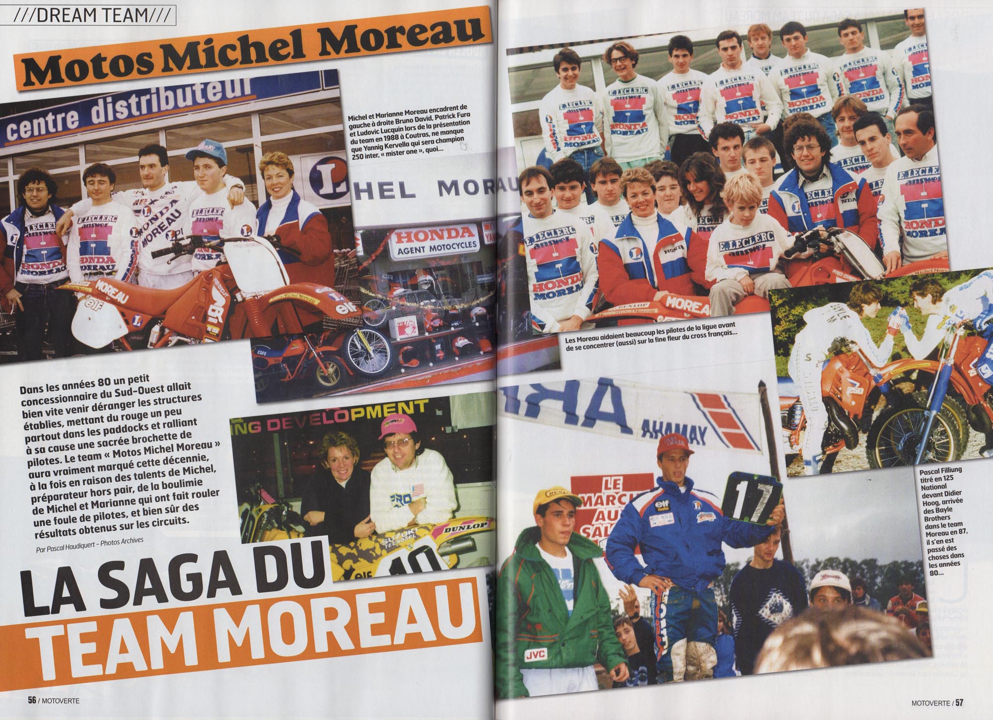 L'article sur la saga Michel Moreau by Moto Verte....